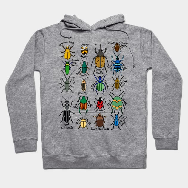 Beetles Hoodie by HLeslie Design